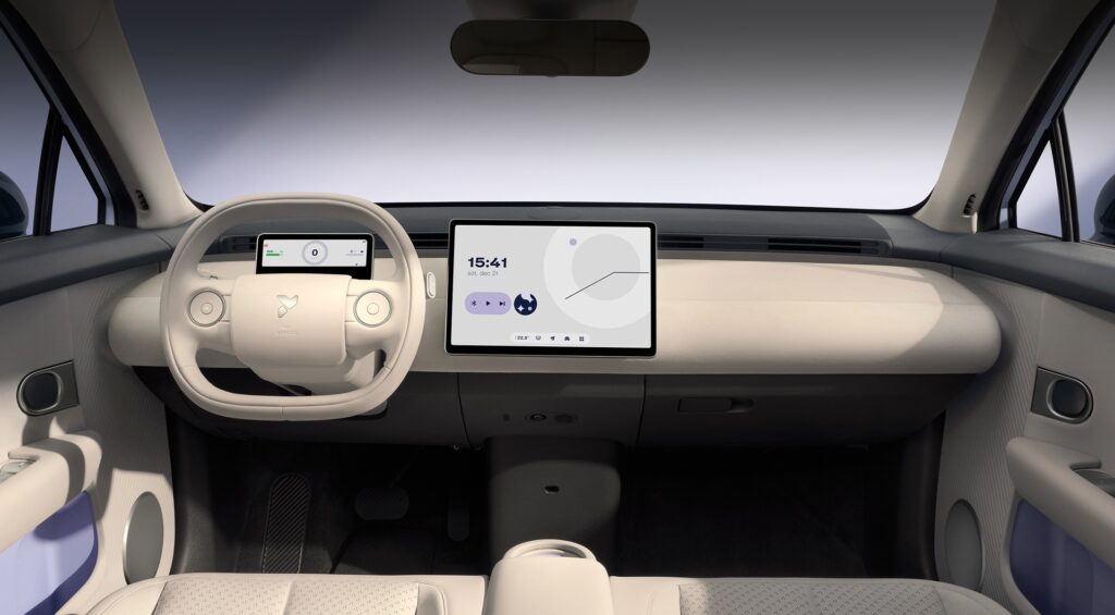 NIO Firefly - wnętrze